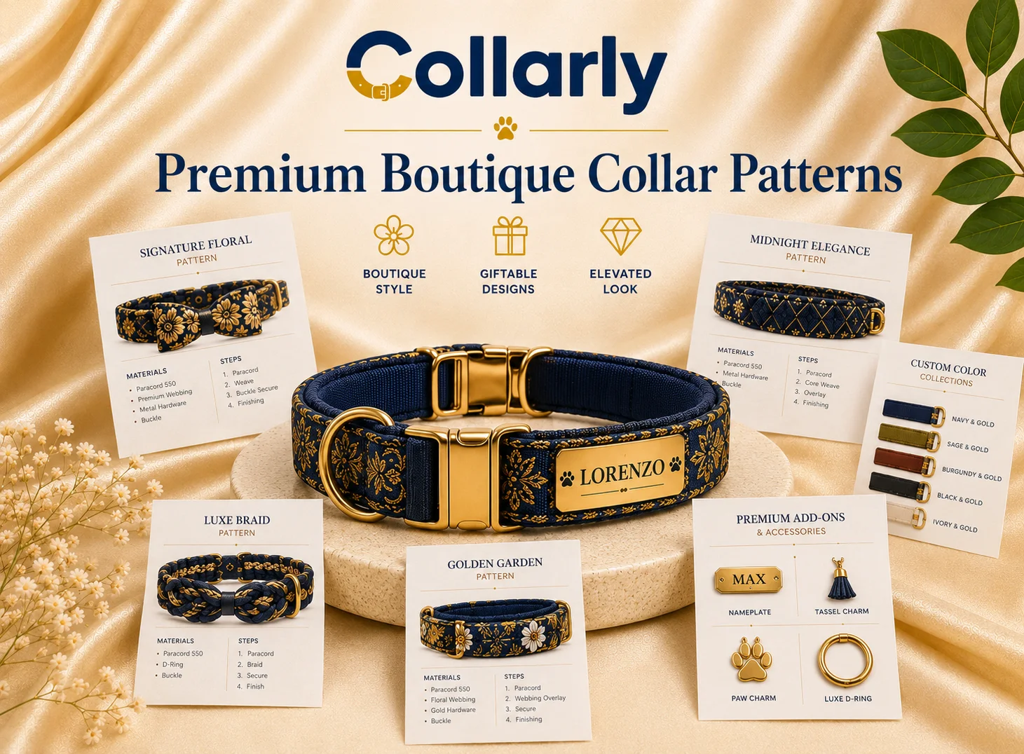Premium Boutique Collar Patterns