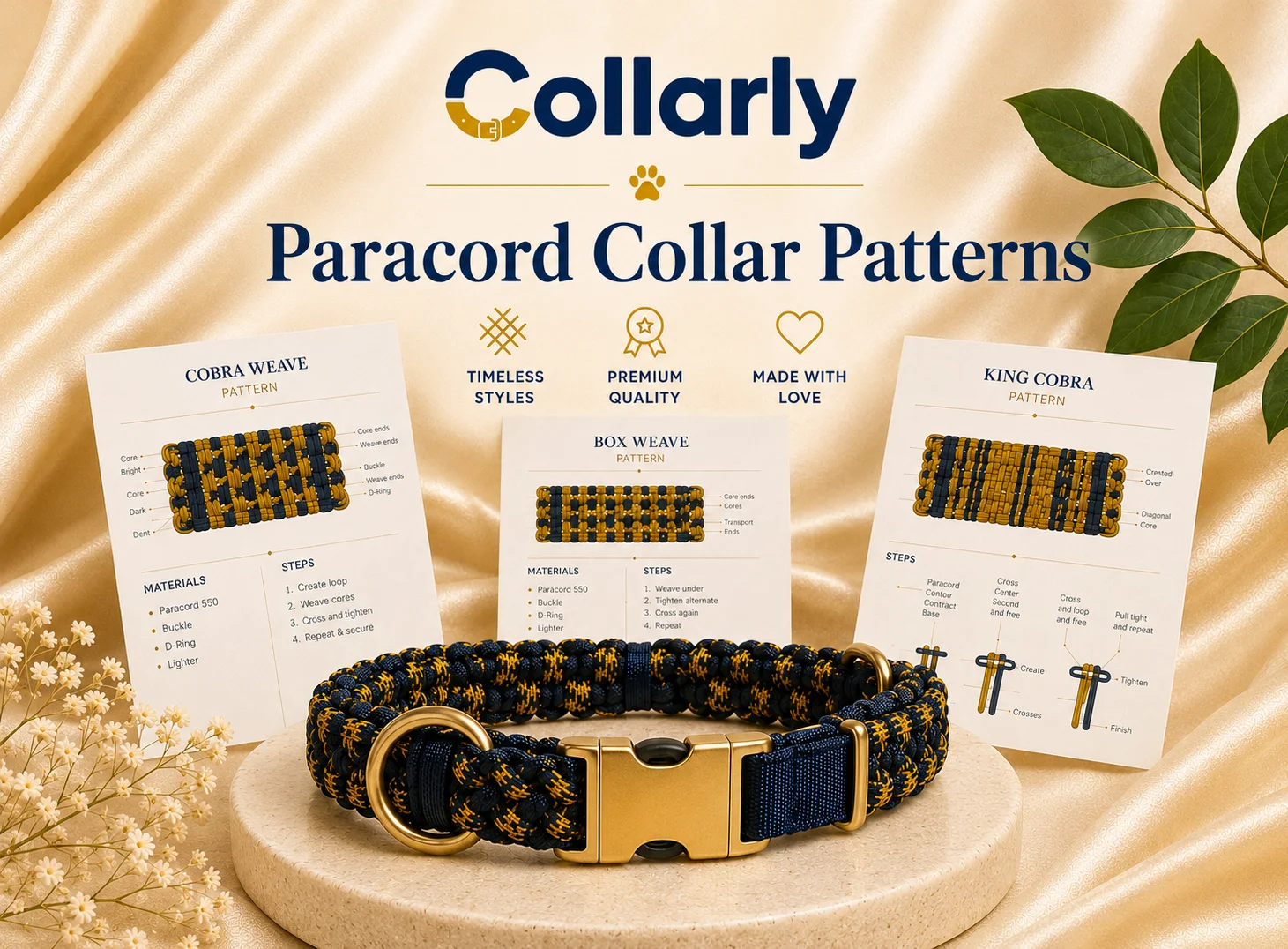 Paracord Collar Patterns