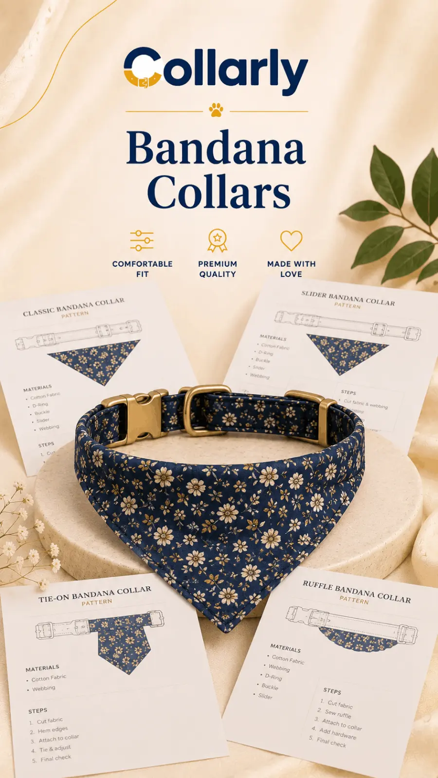 Bandana Collar Patterns