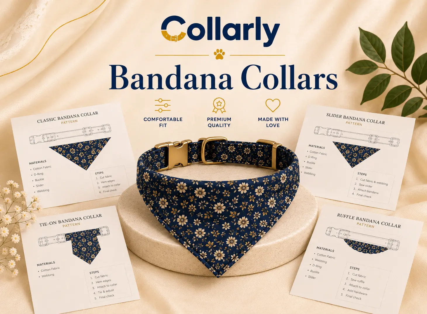 Bandana Collar Patterns