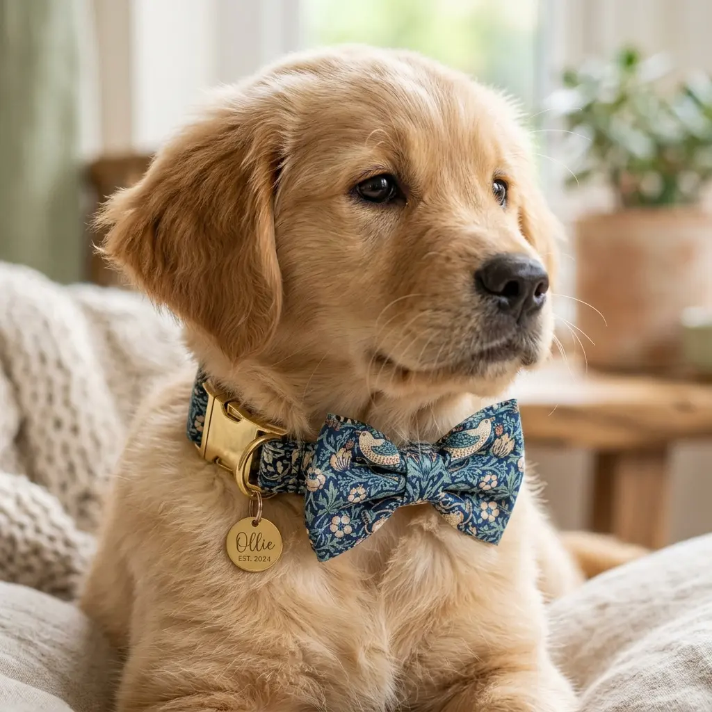 Inspiration custom pet collar Bow Tie Ollie